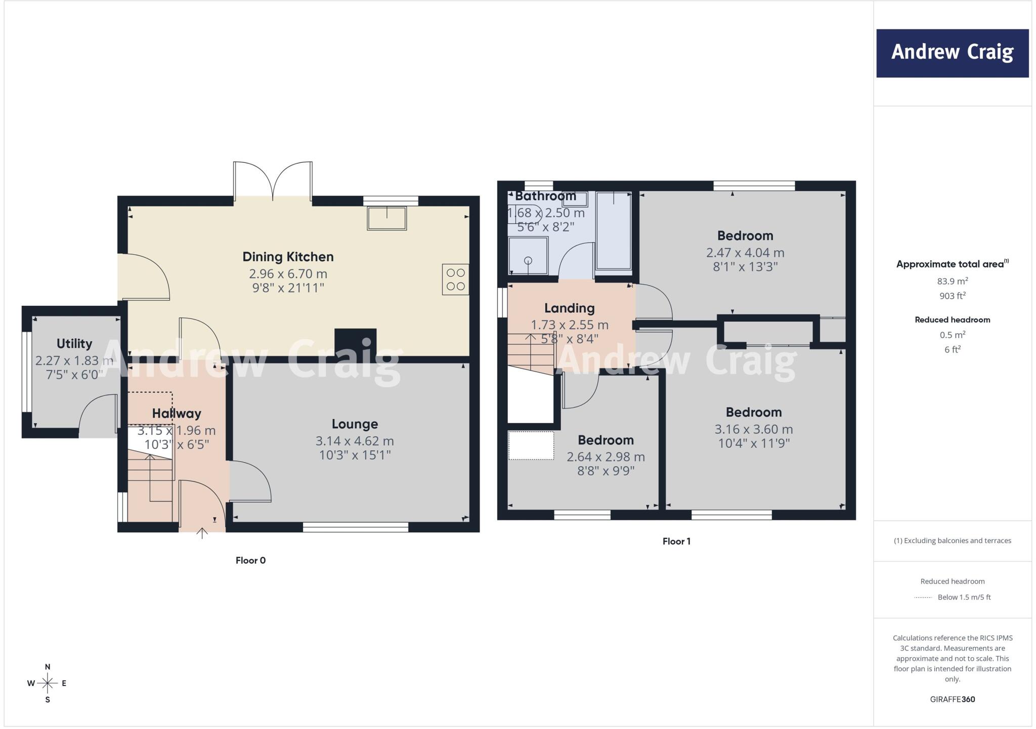 Liddle Avenue, Sherburn Village, Durham floorplan
