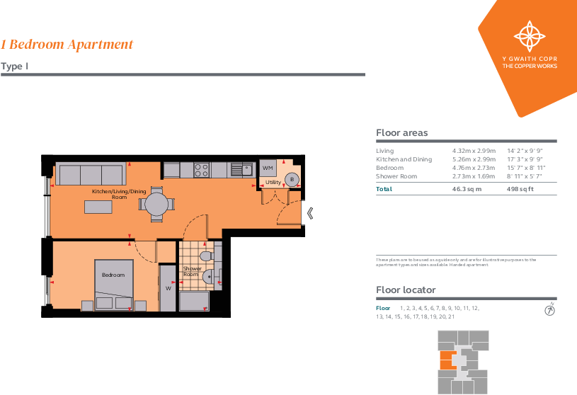 The Copper Works, Cardiff Cardiff CF10 floorplan