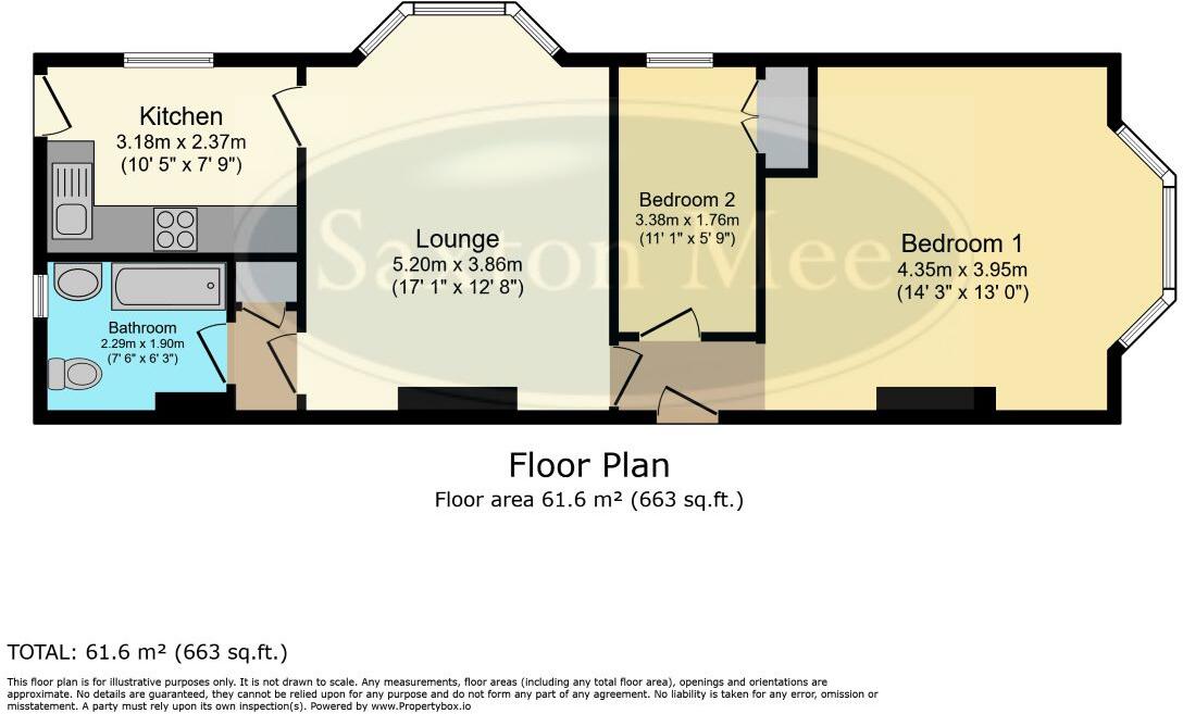 29 Binfield Road, Sheffield, South Yorkshire, S8 9FA floorplan
