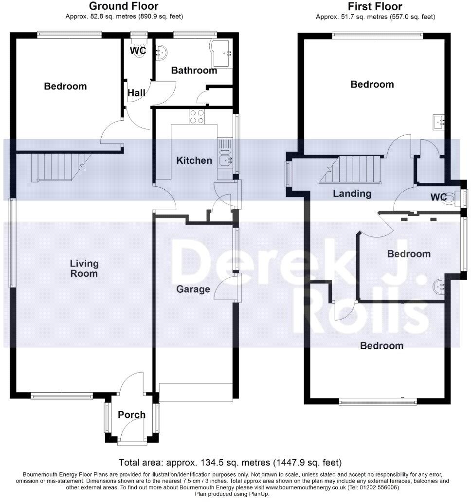 Castle Lane West, Bournemouth, Dorset, BH8 floorplan