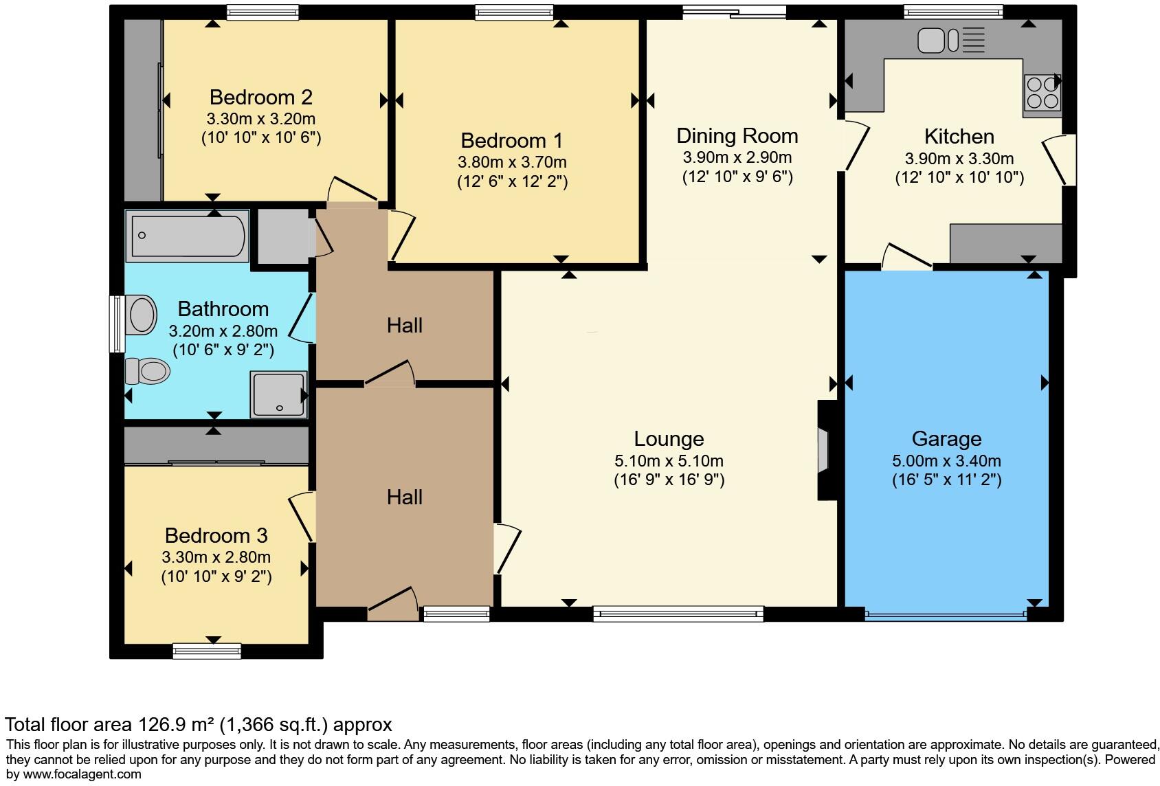 Marwood Grove, Peterlee, SR8 floorplan