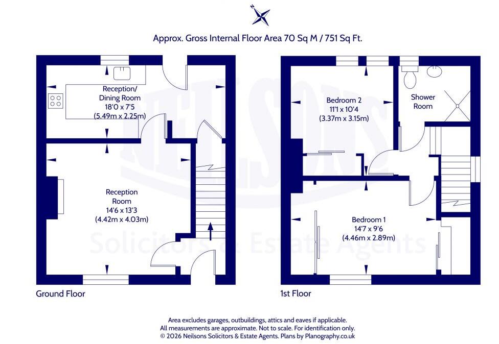 11 Clermiston Green, Edinburgh, EH4 7PB floorplan