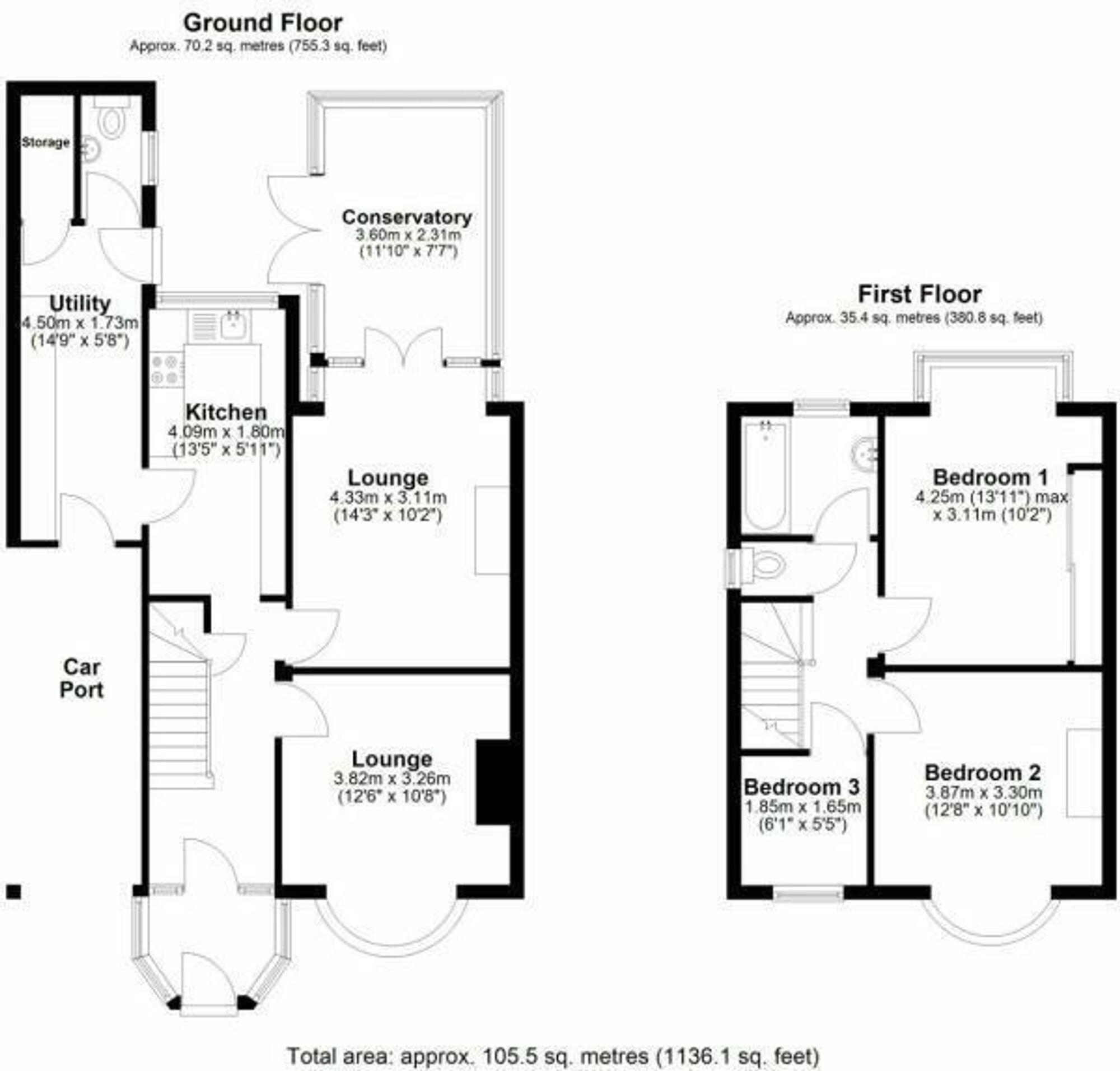 Sunnymead Road, Birmingham, B26 floorplan