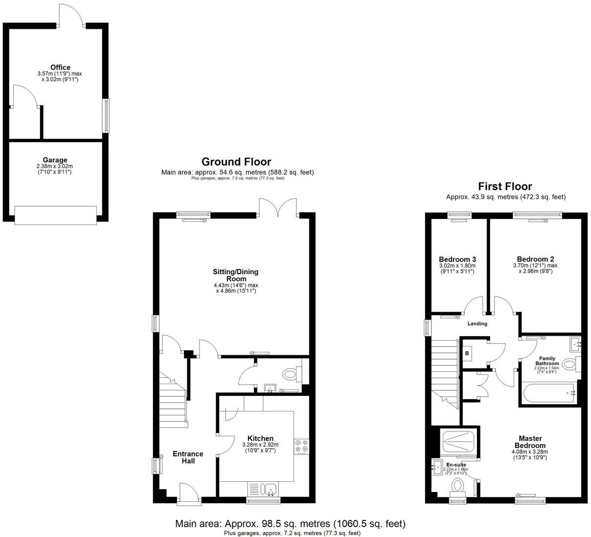 Breuse Court, Tetbury floorplan