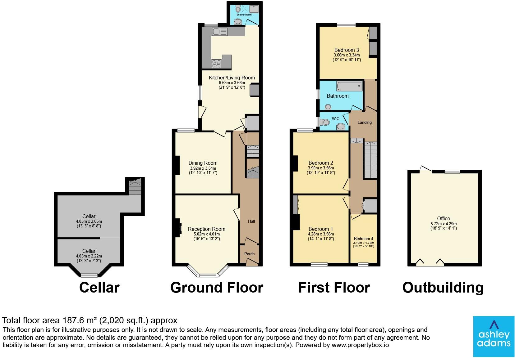 Breedon Hill Road, Derby floorplan