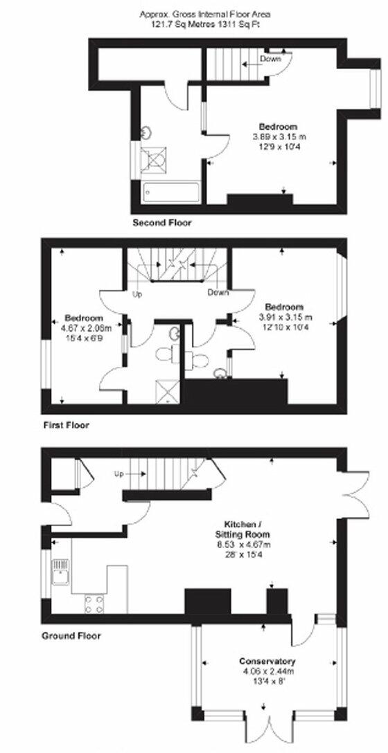 Golf and Counrty Club, Nr Dartmouth floorplan