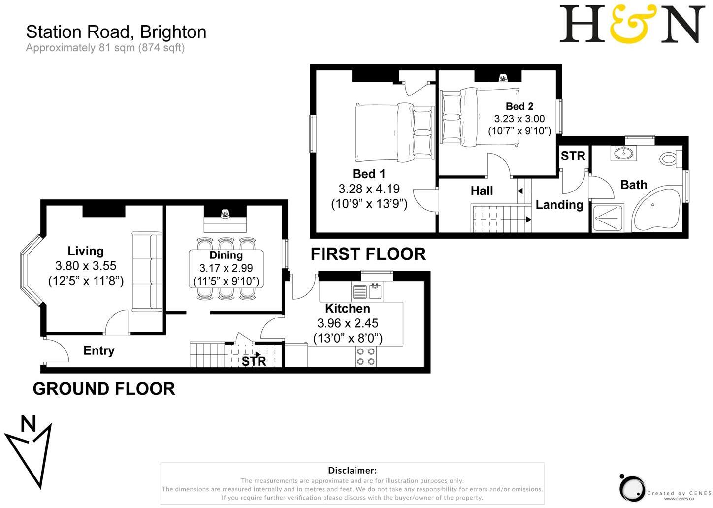 Station Road, Portslade, Brighton floorplan