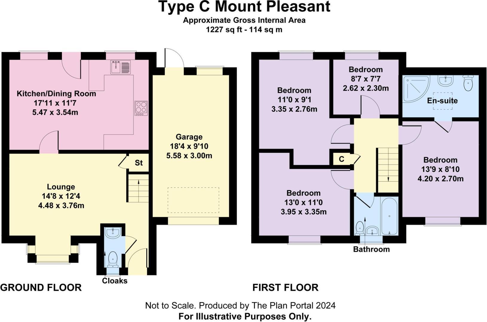 Ellesmere Road, St. Martins, Oswestry. floorplan
