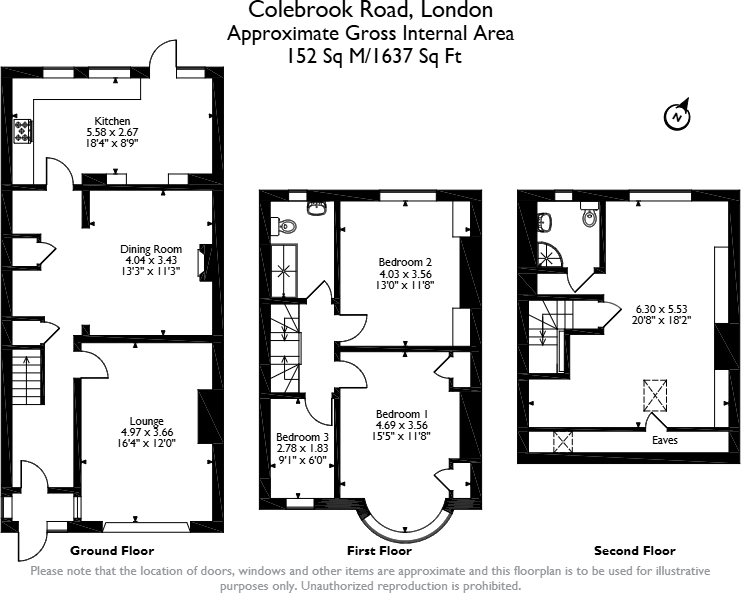 Colebrook Road, London, SW16 floorplan