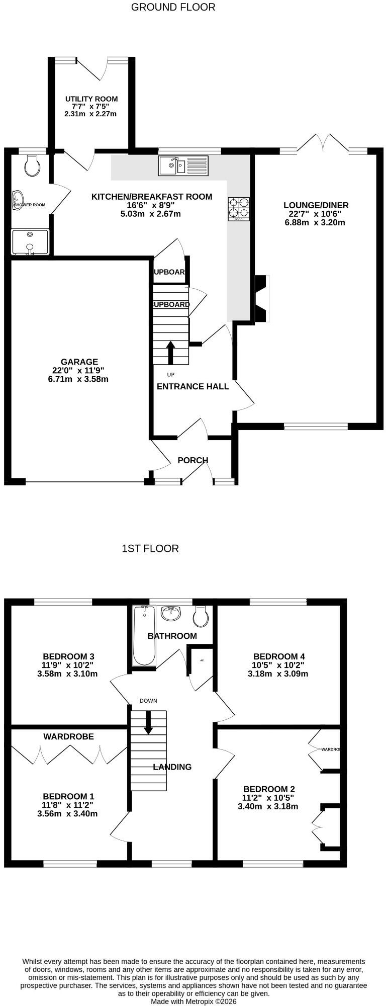 Ashleigh Close, Hythe floorplan