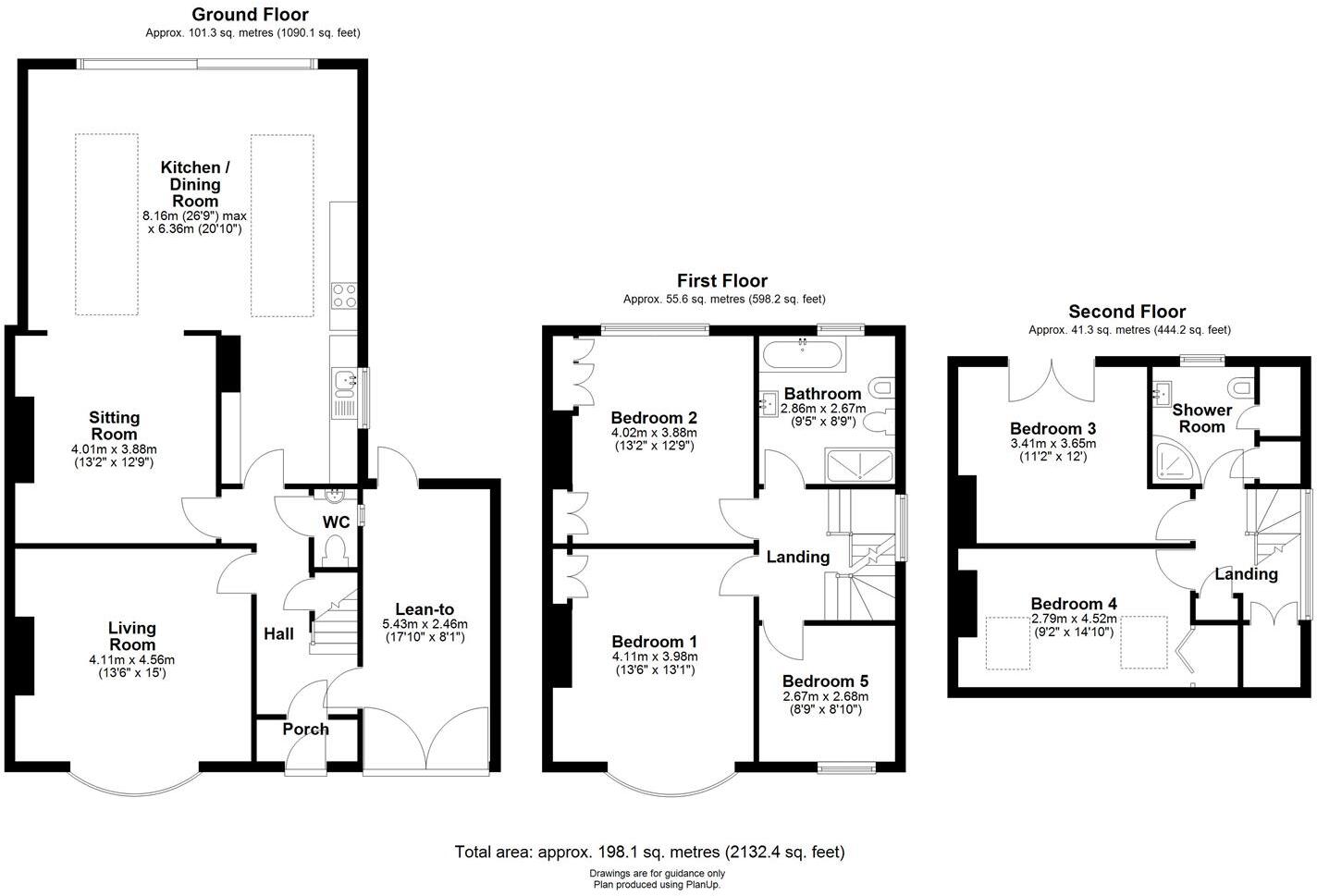 Gilbert Road, Cambridge floorplan