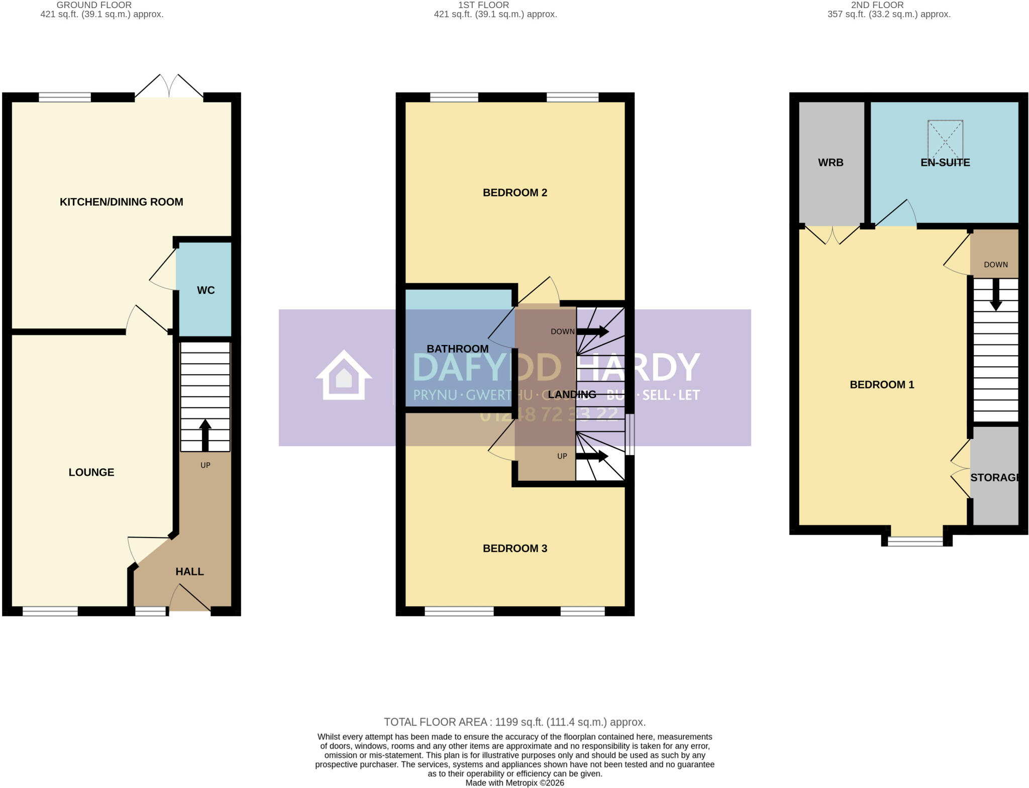 Gwel Y Llan, Caernarfon, Gwynedd, LL55 floorplan