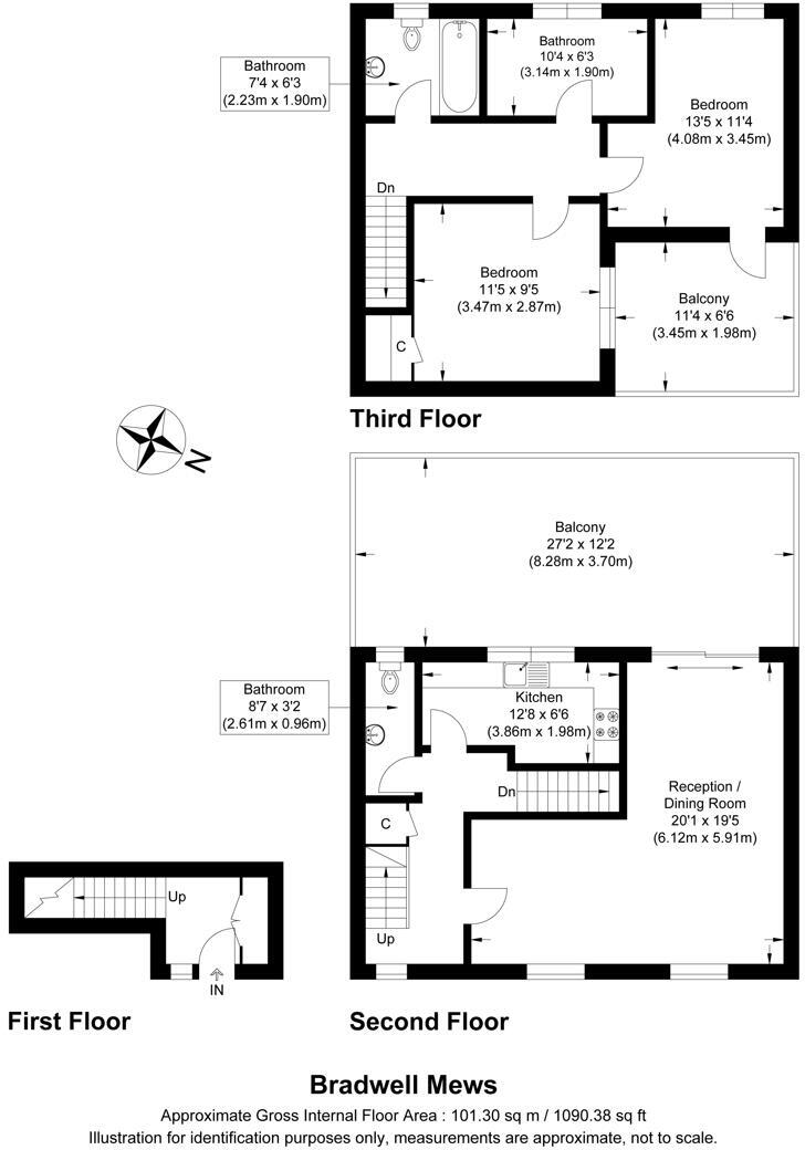 Bradwell Mews, London floorplan