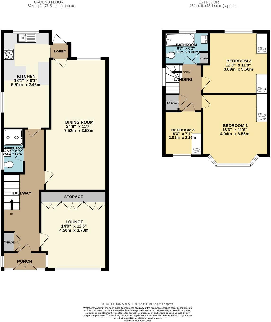 Stonards Hill, Loughton, IG10 floorplan