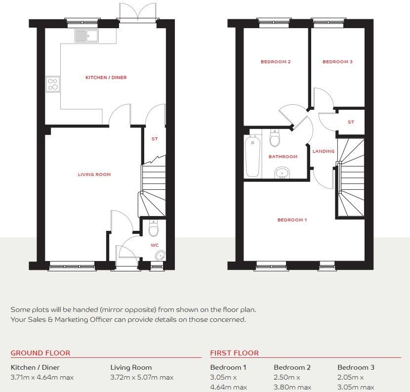 Hartshorne, 
Derbyshire, 
DE11 7EY floorplan