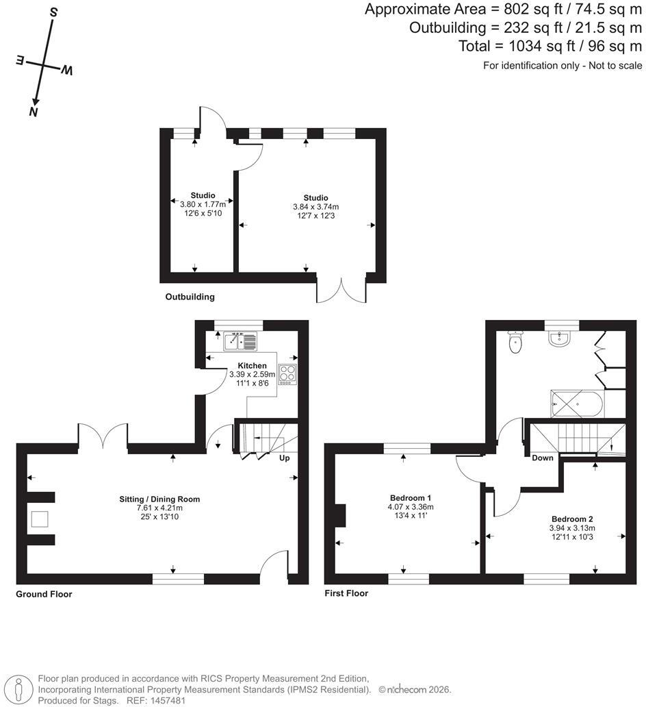 All Saints, Axminster floorplan