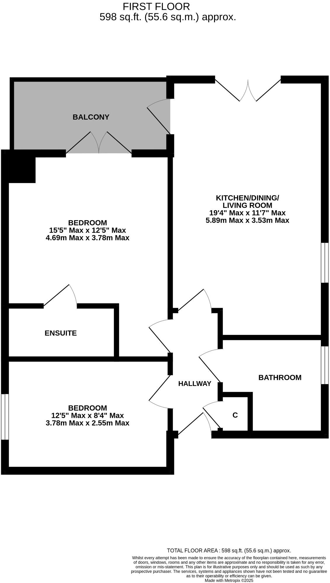 Warren Edge Road, Bournemouth, Dorset, BH6 floorplan