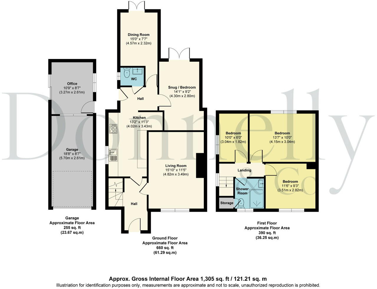 Broadgate Walk, Horsforth, Leeds, LS18 4HF floorplan