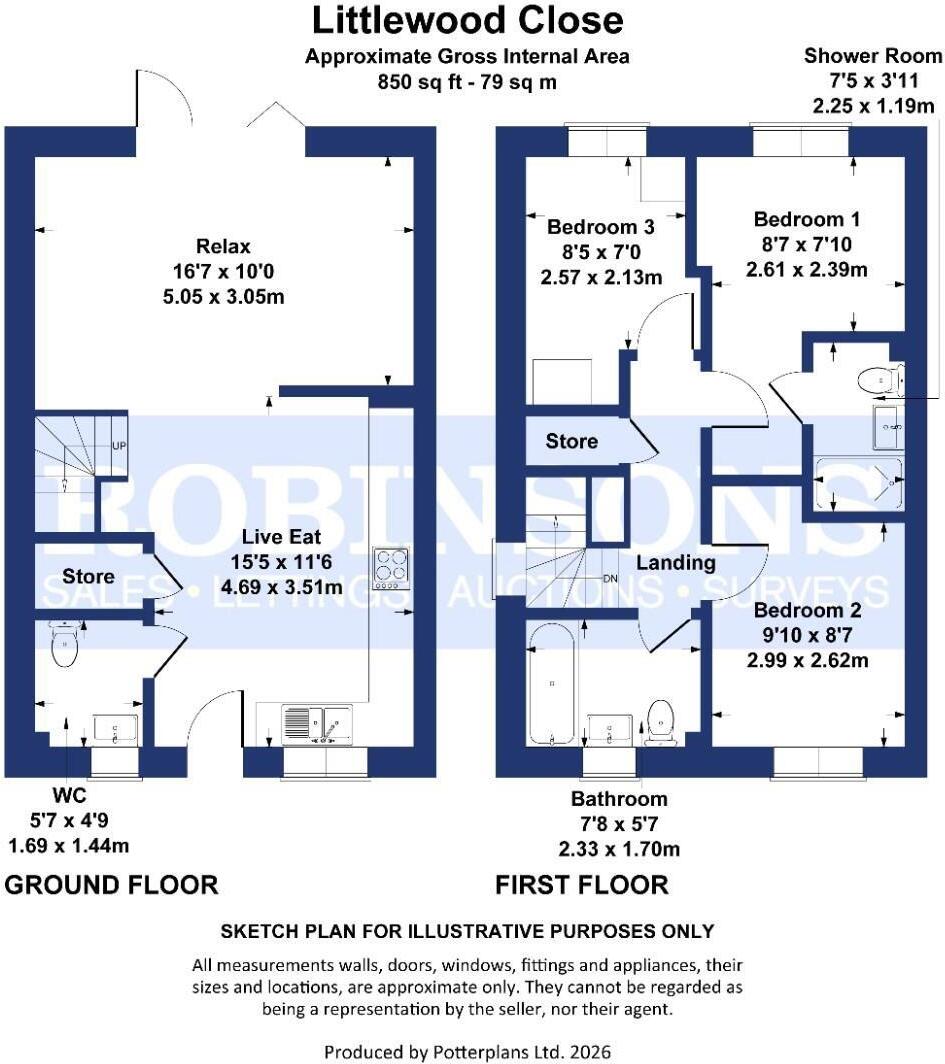 Littlewood Close, Browney, Durham floorplan