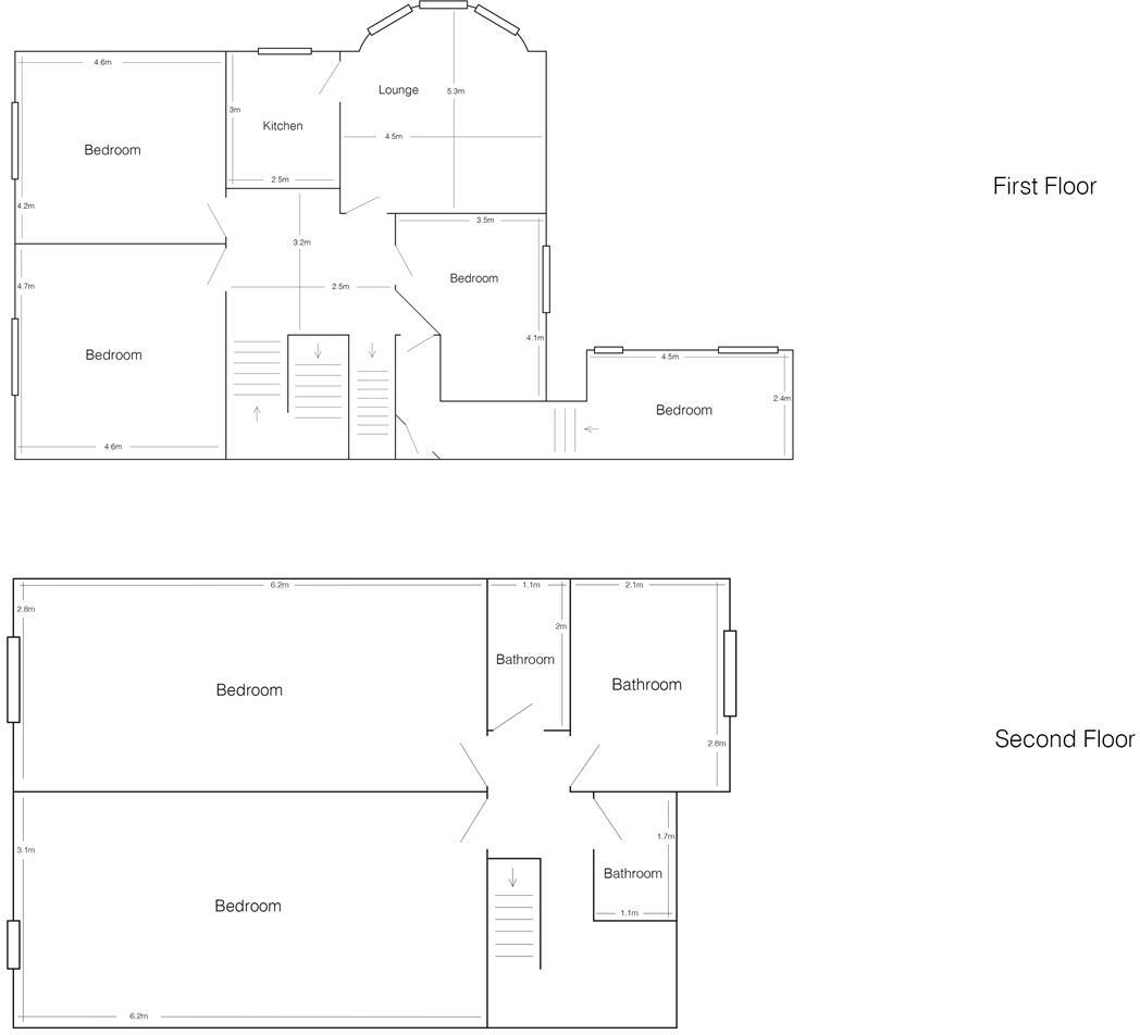 Cumberland Road, Leeds floorplan