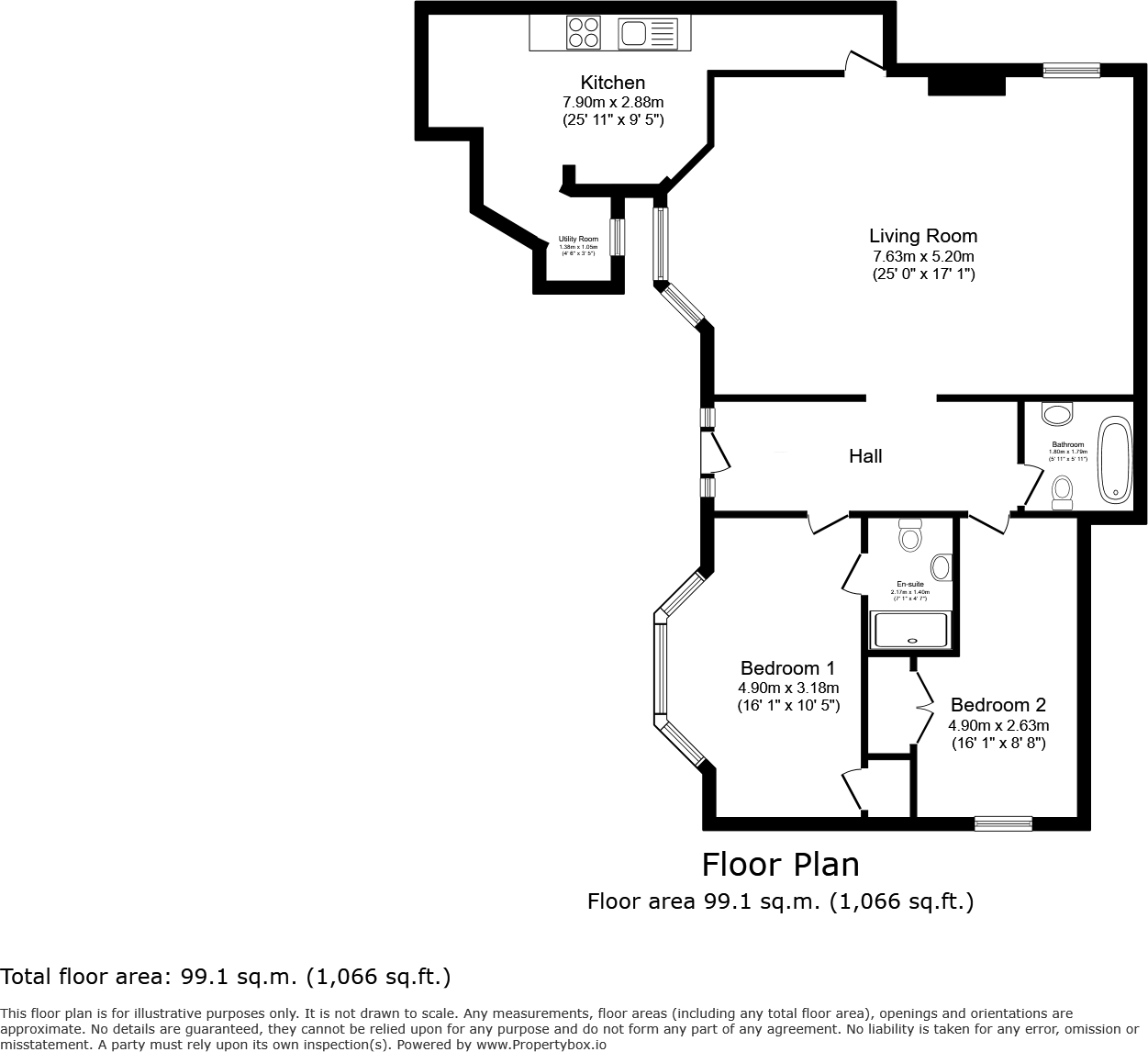 60, The Drive, Hove, East Sussex floorplan