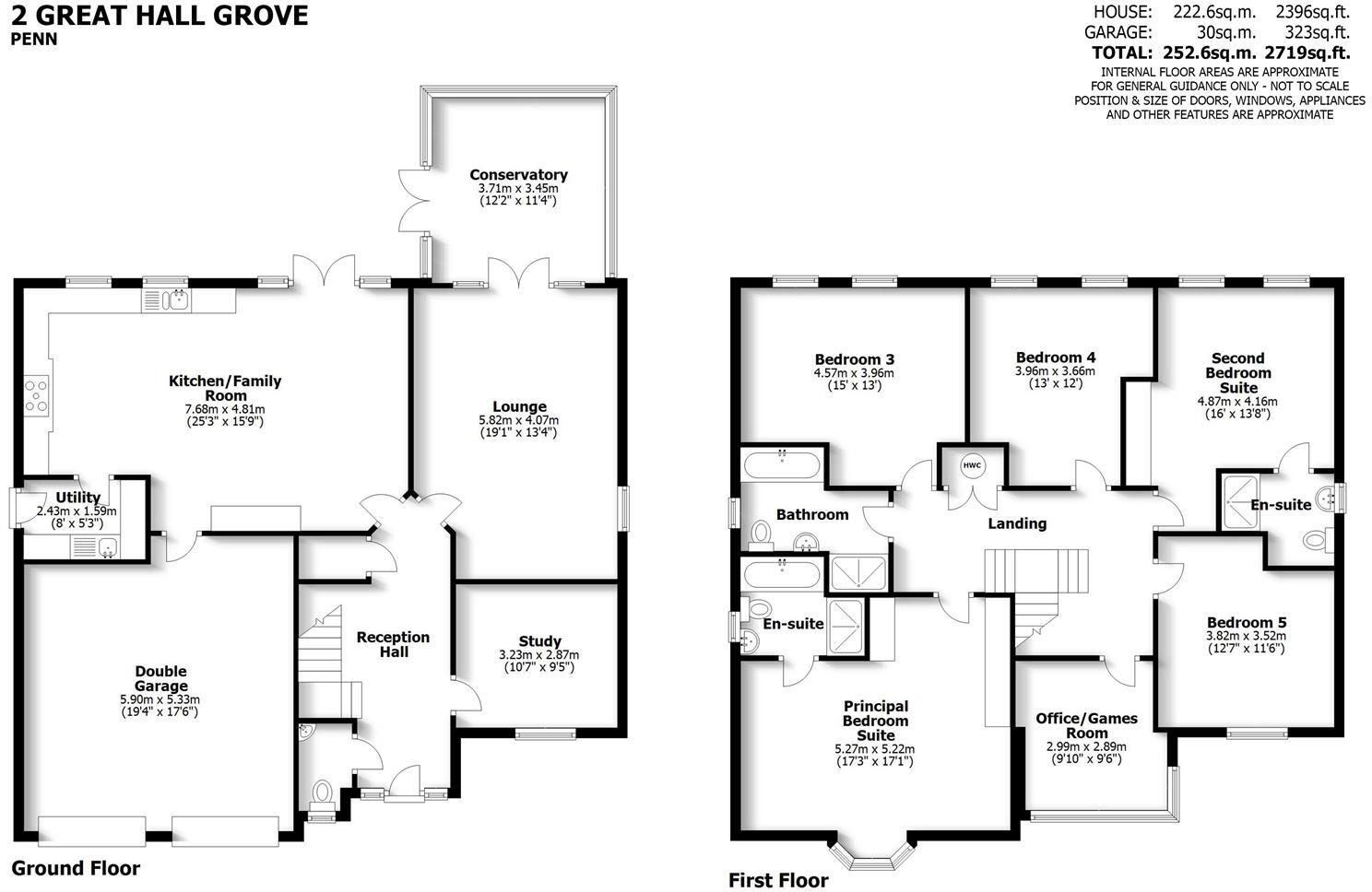 Great Hall Grove, Penn, Wolverhampton floorplan