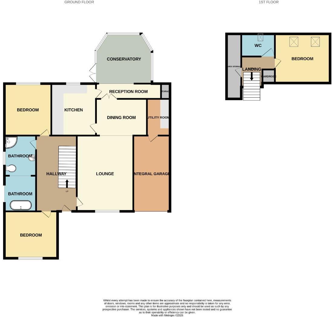 Marston Lane, Marston, Northwich floorplan