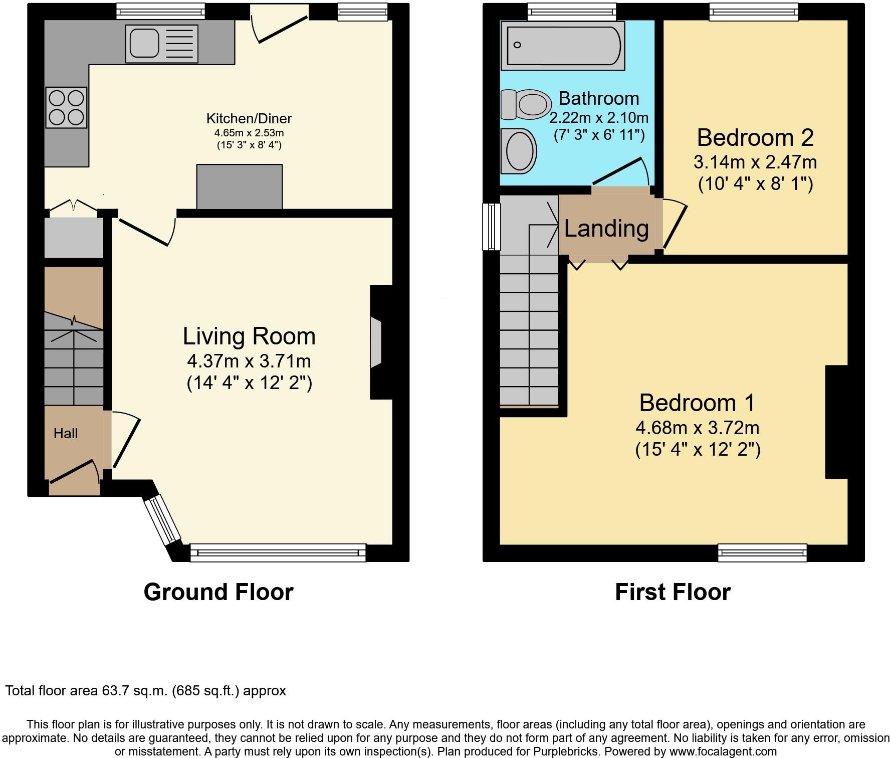 Nook Lane, Warrington, WA4 floorplan