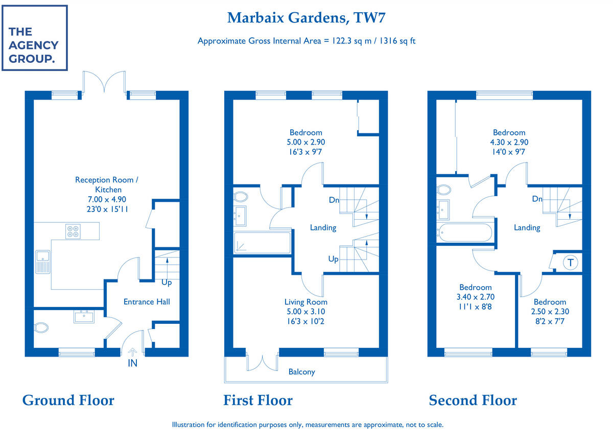 Marbaix Gardens, Isleworth, TW7 floorplan