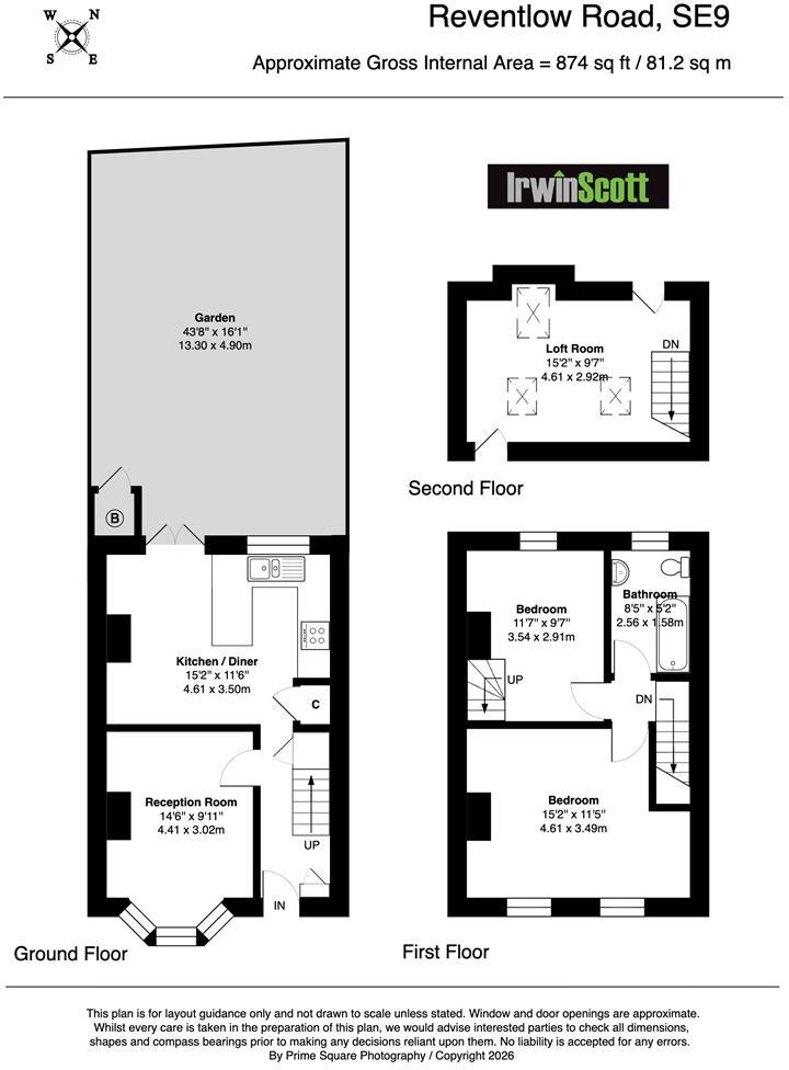 Reventlow Road, London floorplan