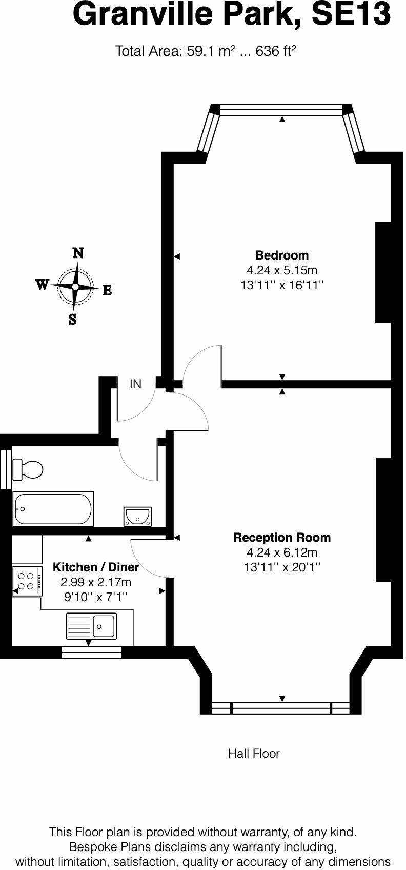 Granville Park, SE13 7DX floorplan