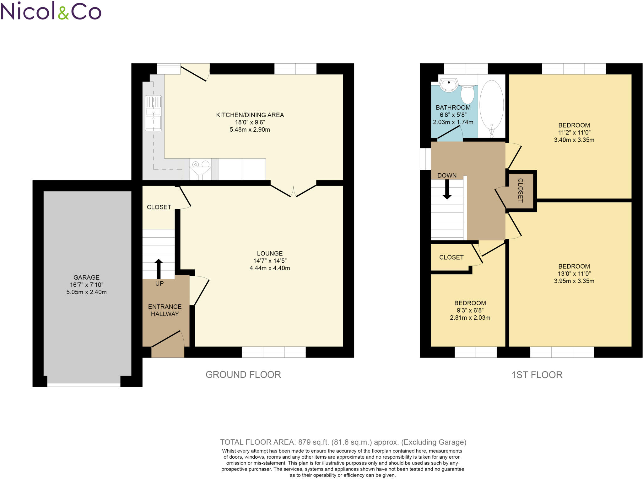 Giffard Drive, Welland, Malvern, Worcestershire, WR13 floorplan