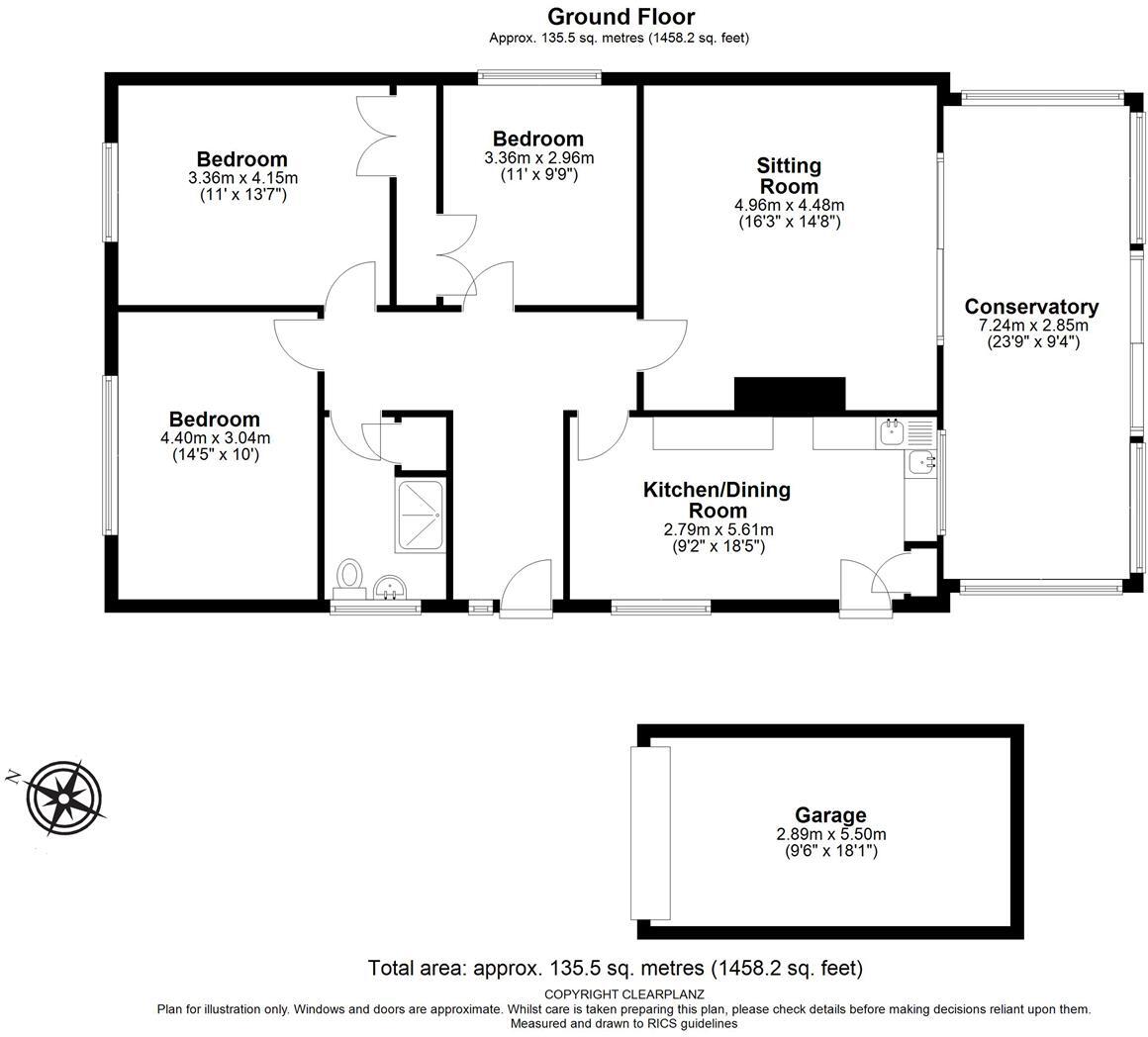 Micheldever Road, Whitchurch floorplan