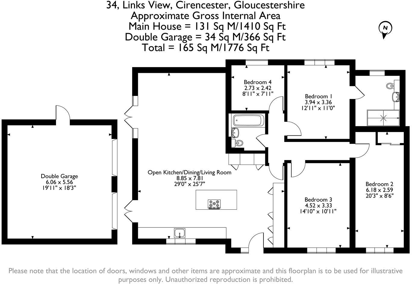 Stratton, Cirencester floorplan