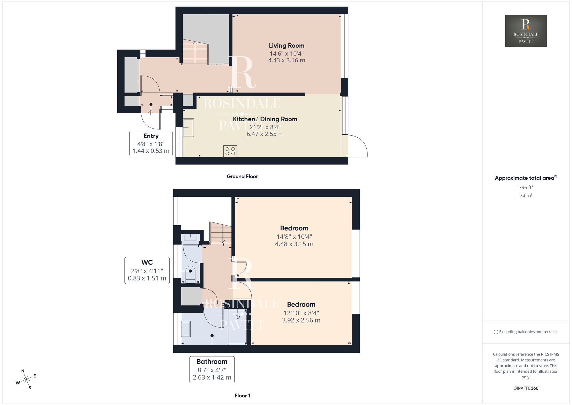 Brabazon Avenue, Wallington, SM6 floorplan