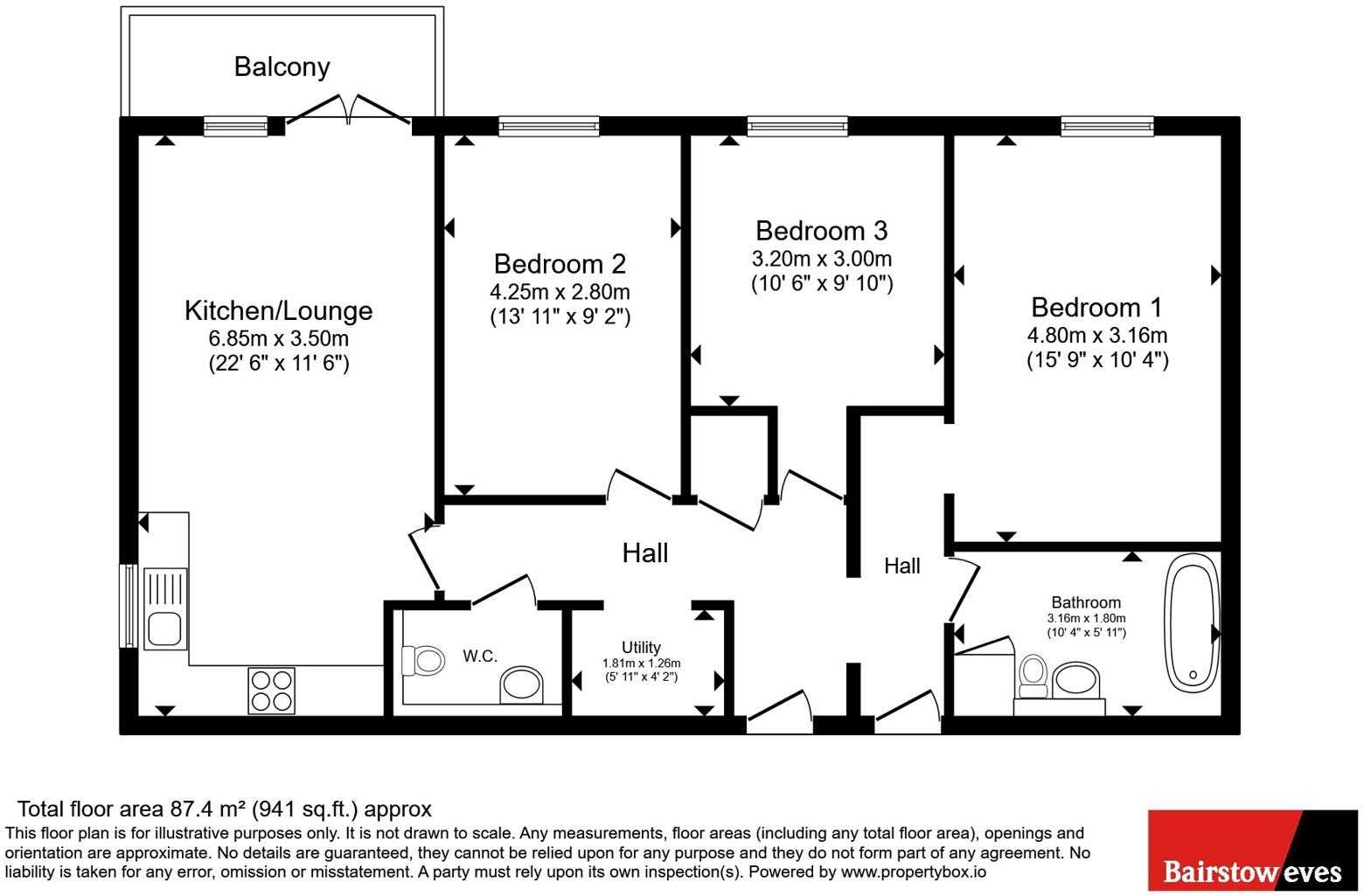 Rollason Way, Brentwood, Essex, CM14 floorplan