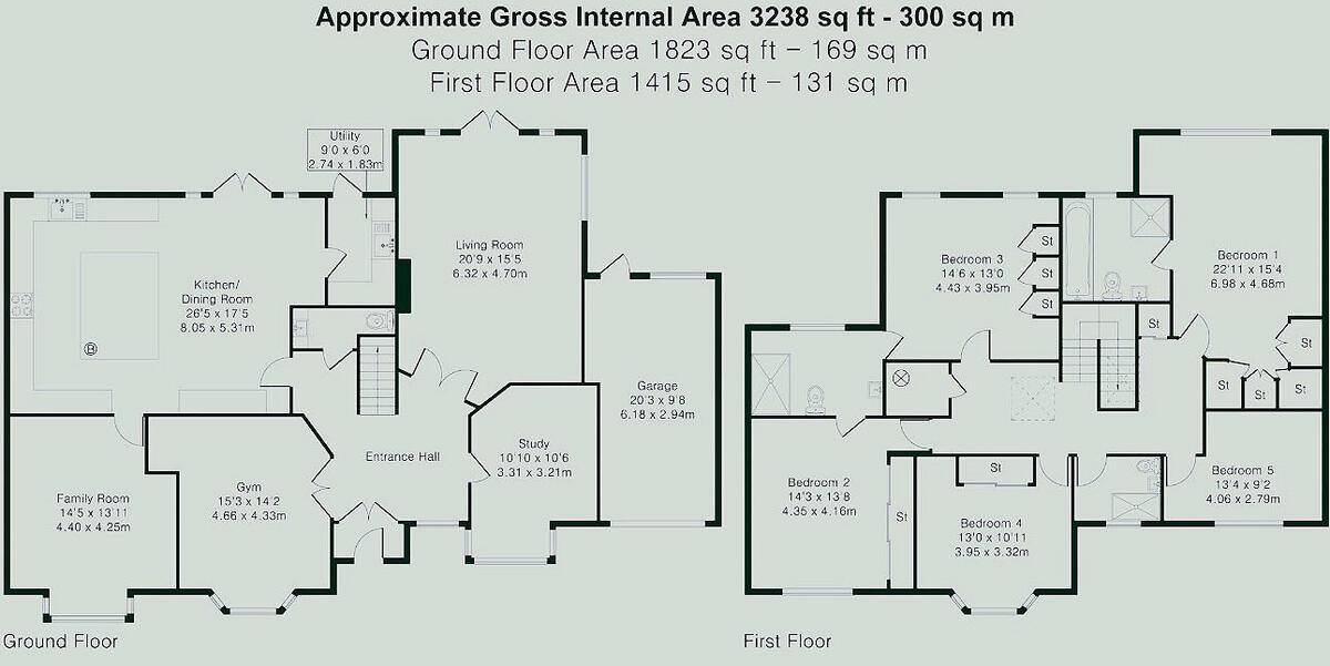 Newlands Avenue, Radlett, WD7 floorplan