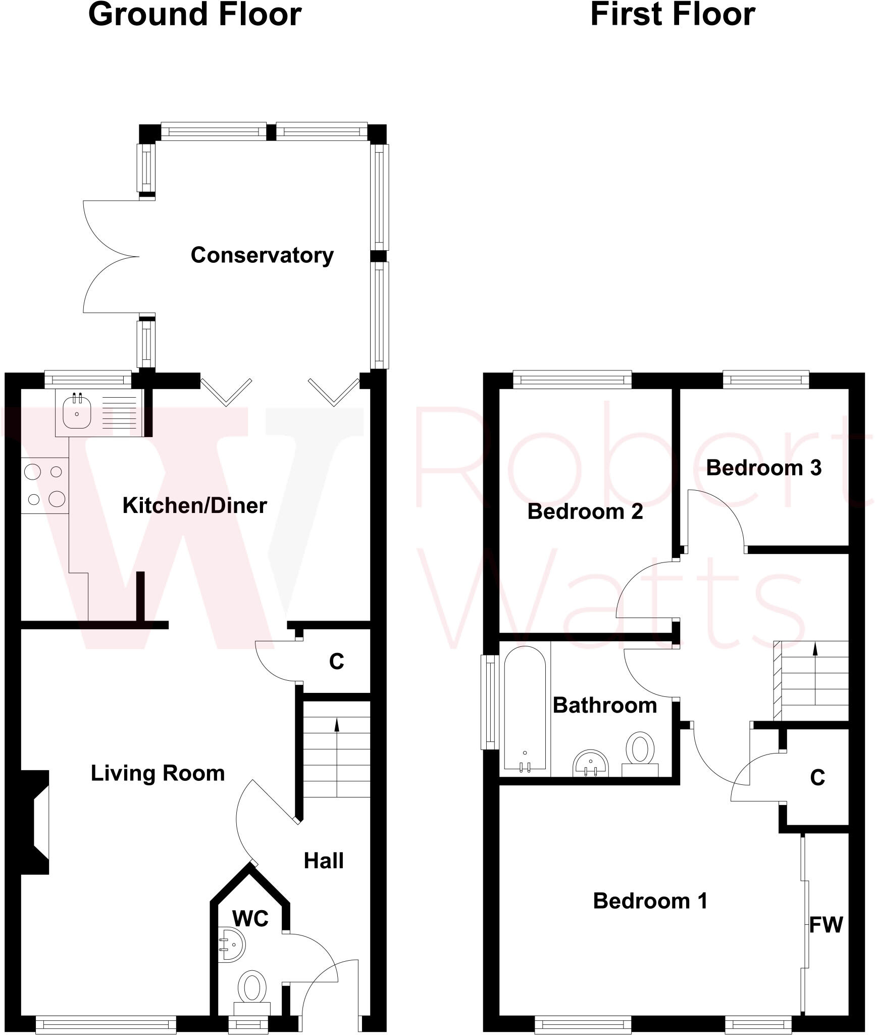 Chapel Street, Cleckheaton, West Yorkshire, BD19 floorplan