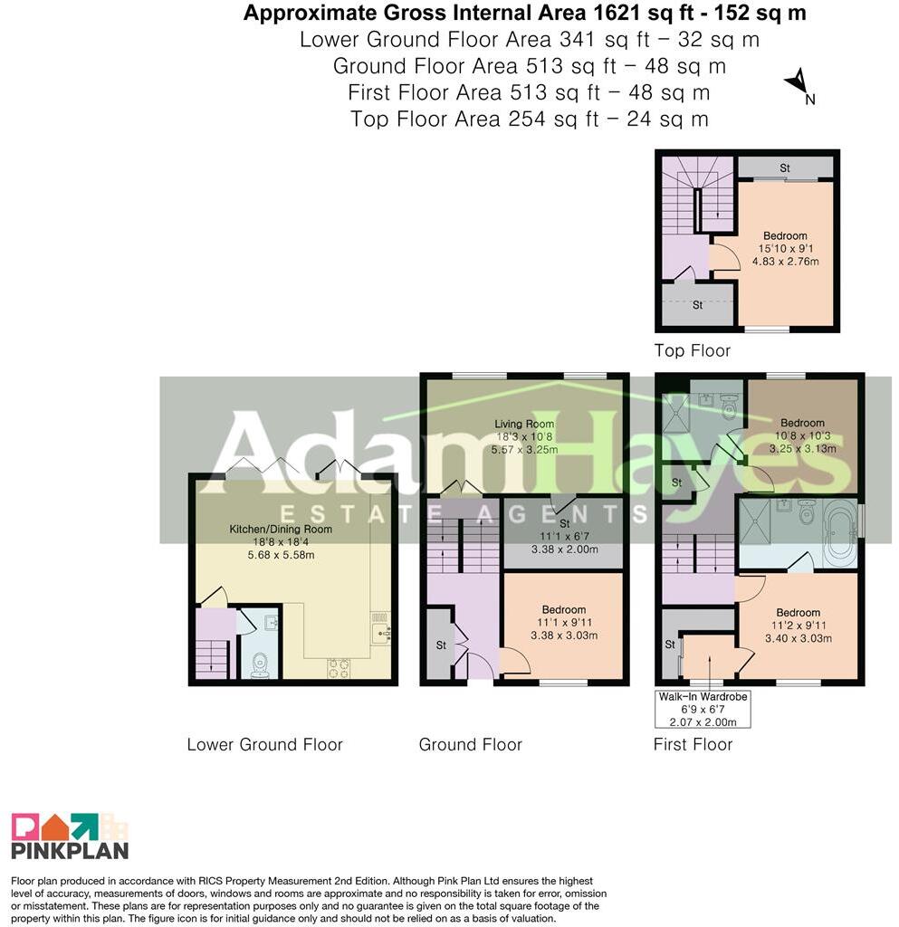 Amberden Avenue, Finchley, N3 floorplan