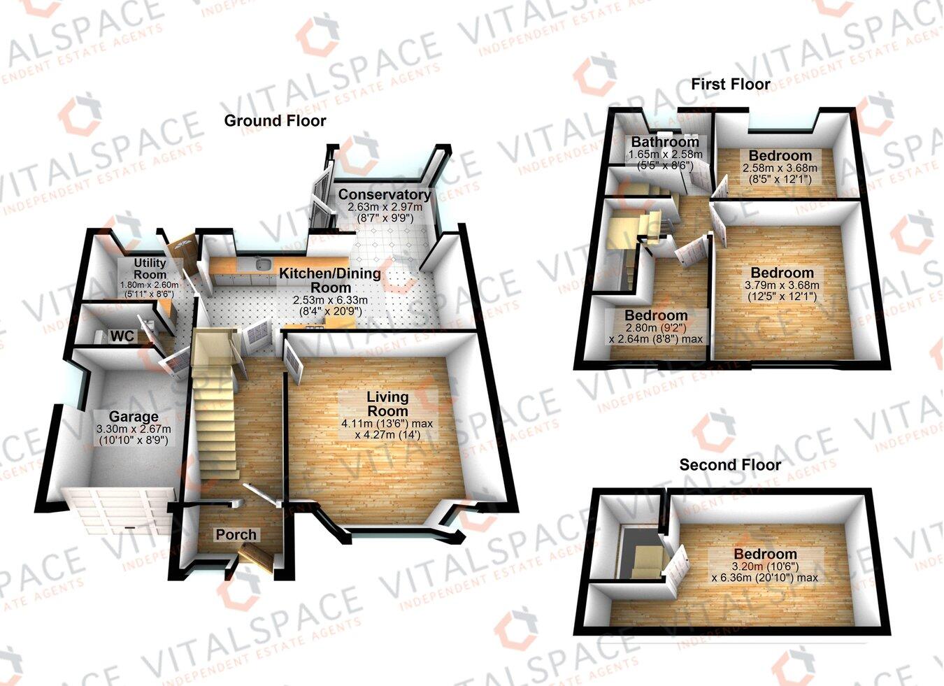 Bent Lanes, Davyhulme, Manchester, M41 floorplan