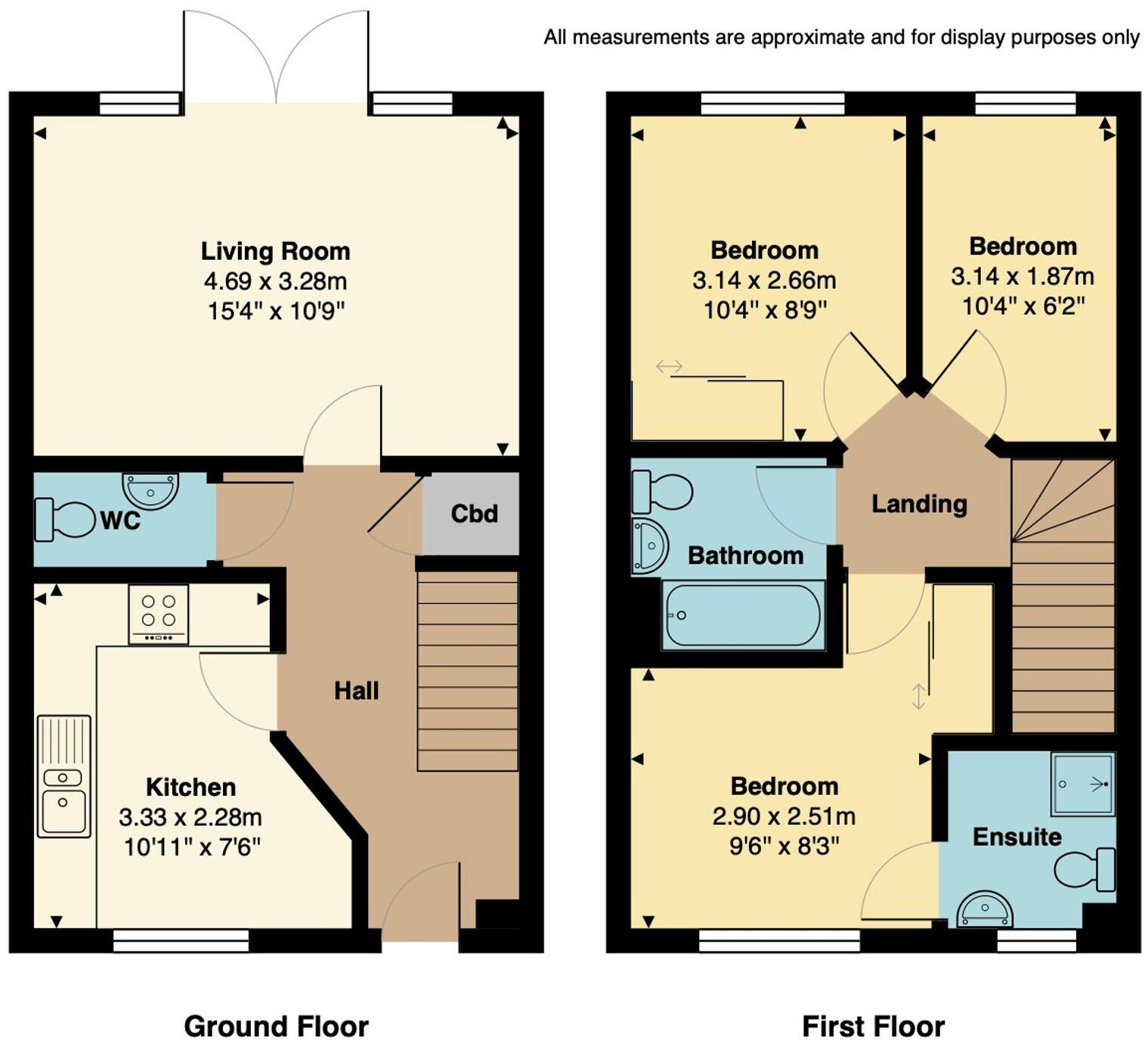Gregorys Bank, Worcester, WR3 floorplan