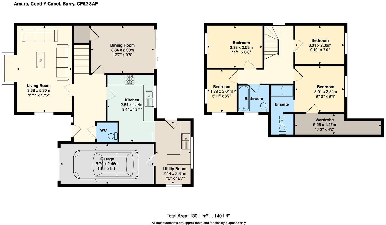 Coed Y Capel, Highlight Park, Barry floorplan