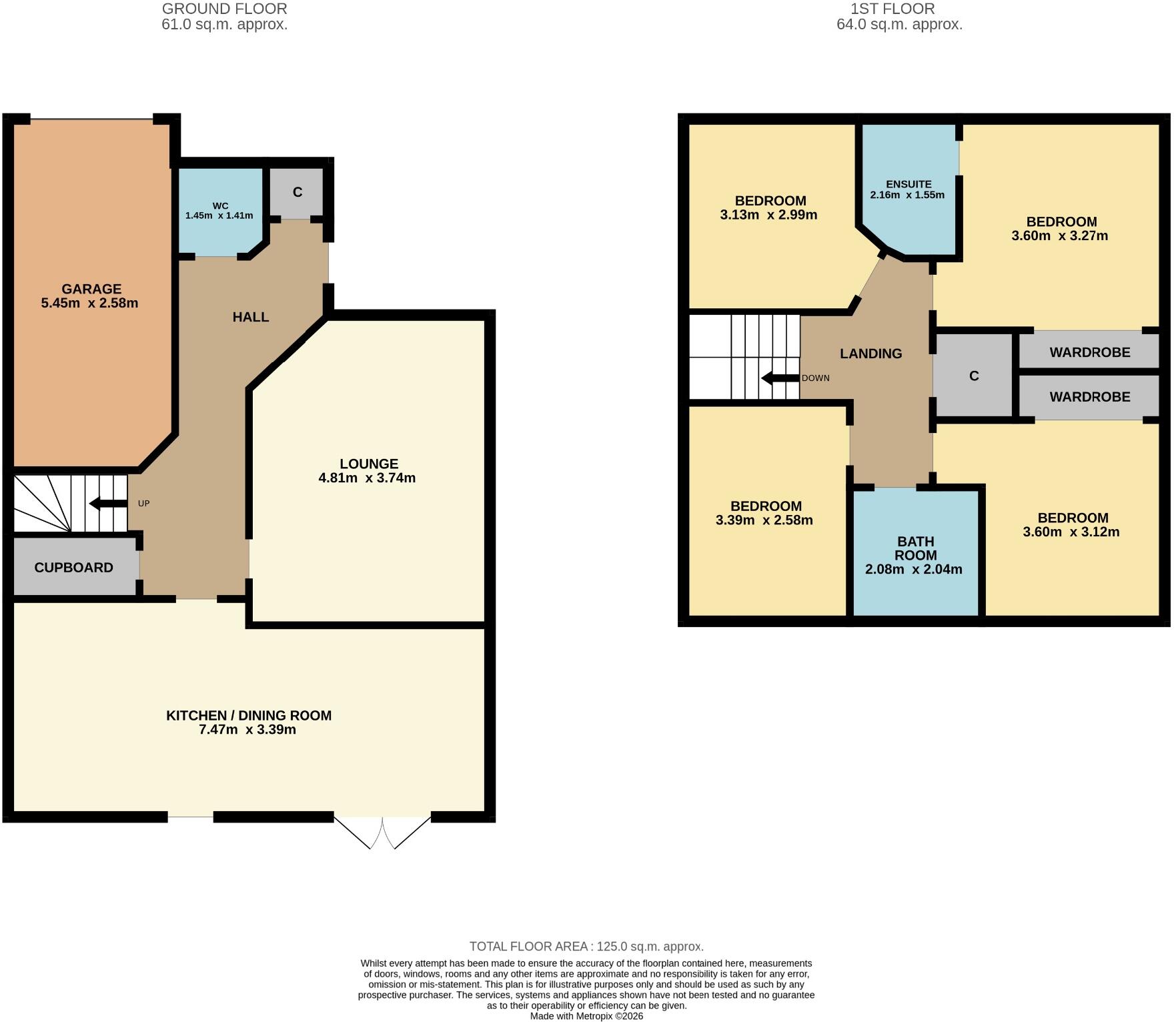 31 Henry Cotton Place, Carnoustie, Angus, DD7 floorplan