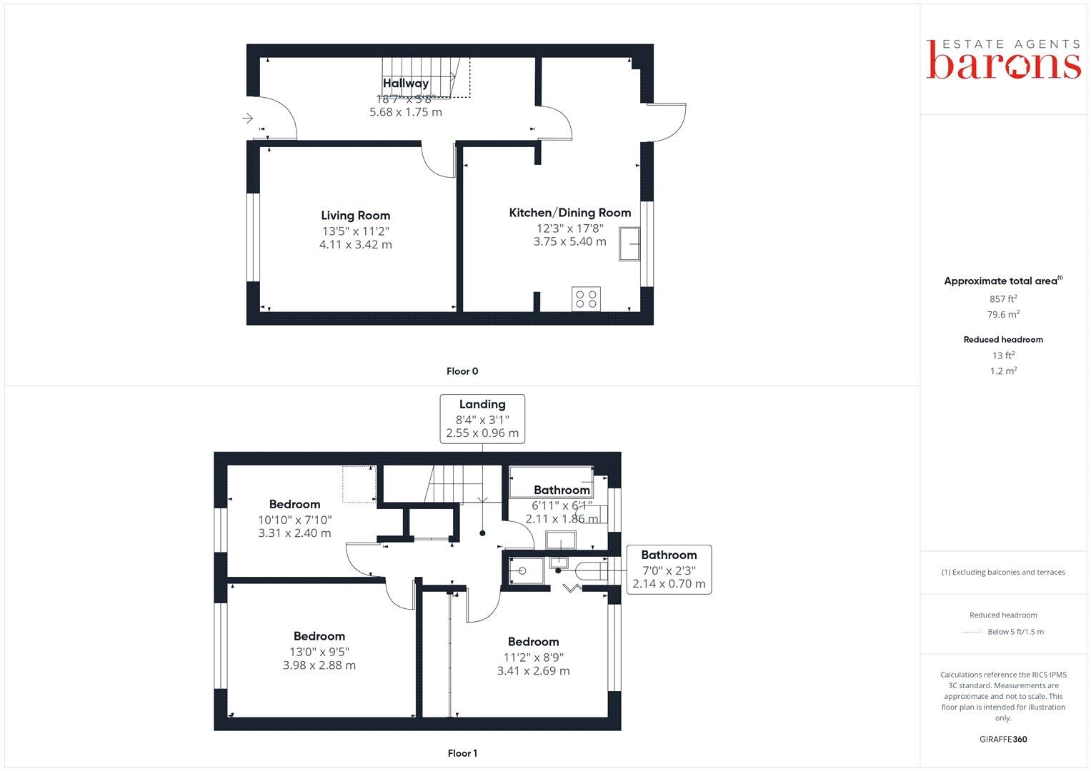 Kintyre Close, Oakley, Basingstoke, Hampshire, RG23 floorplan