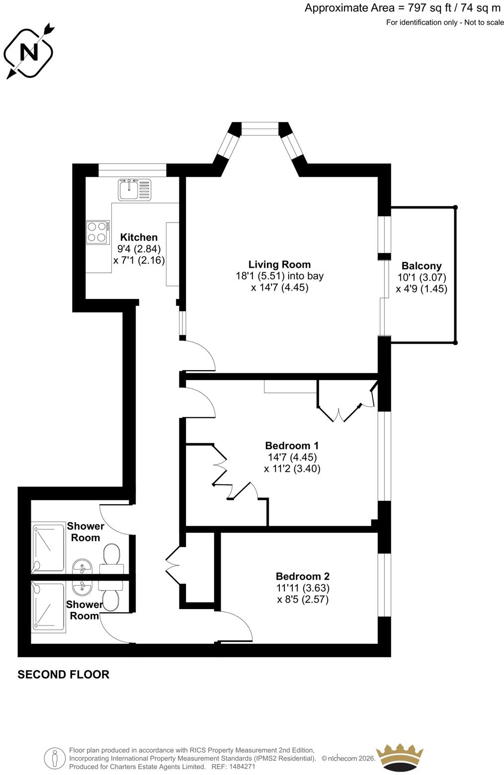 Laine Close, Brighton, East Sussex, BN1 floorplan