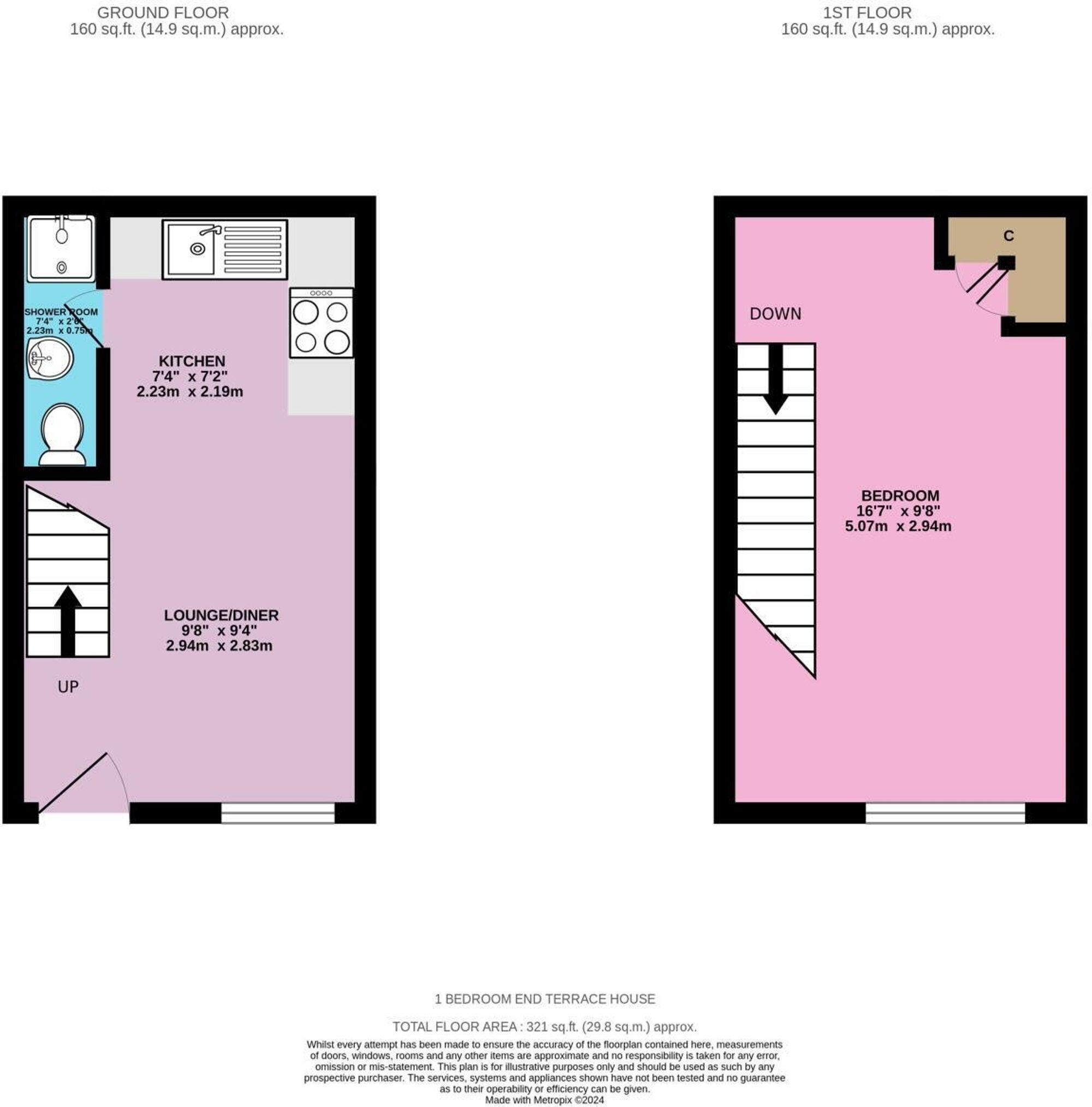 Broomfield Road, Folkestone, CT19 floorplan