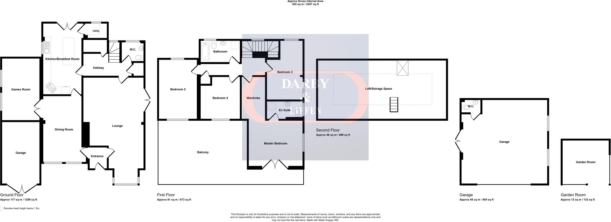 Bernard Road, Gorleston floorplan