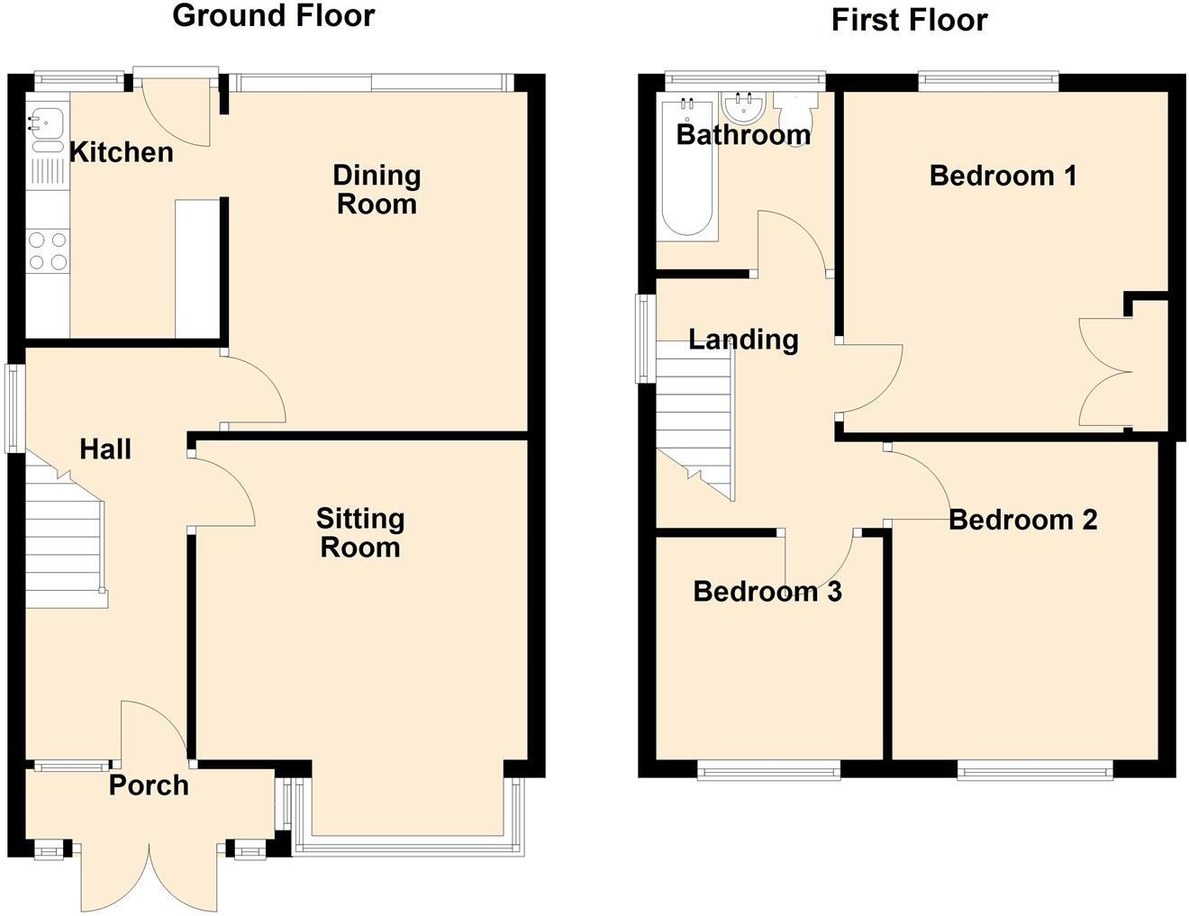 Littleover Lane, Littleover Derby floorplan