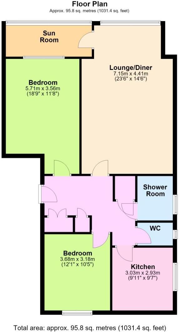 Brighton Road, Lancing floorplan