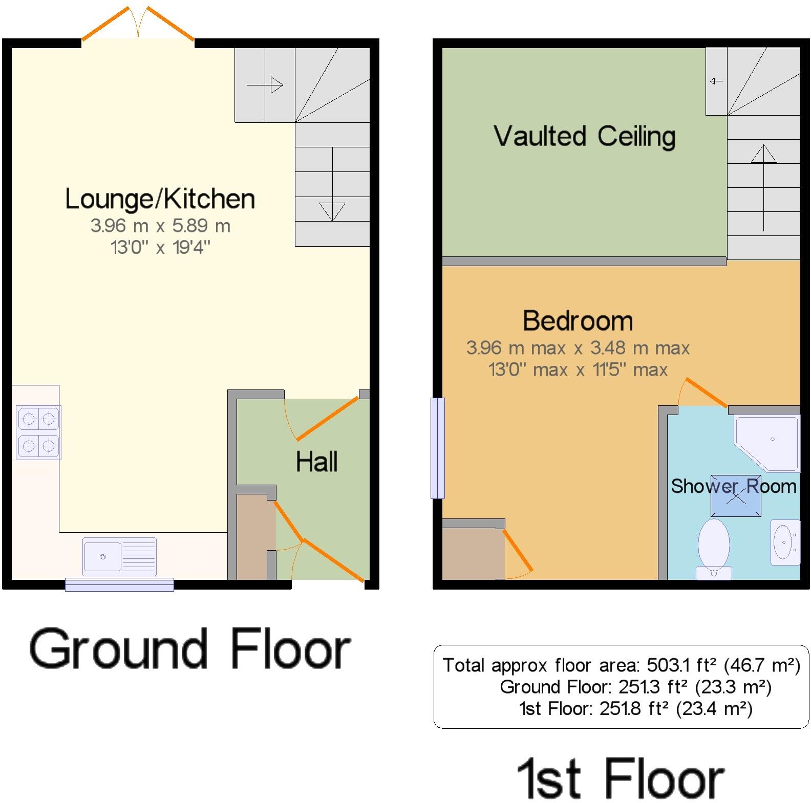 21 Peninsula Cottages floorplan